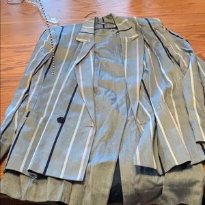 Blazer with skirt. Vintage. Unused